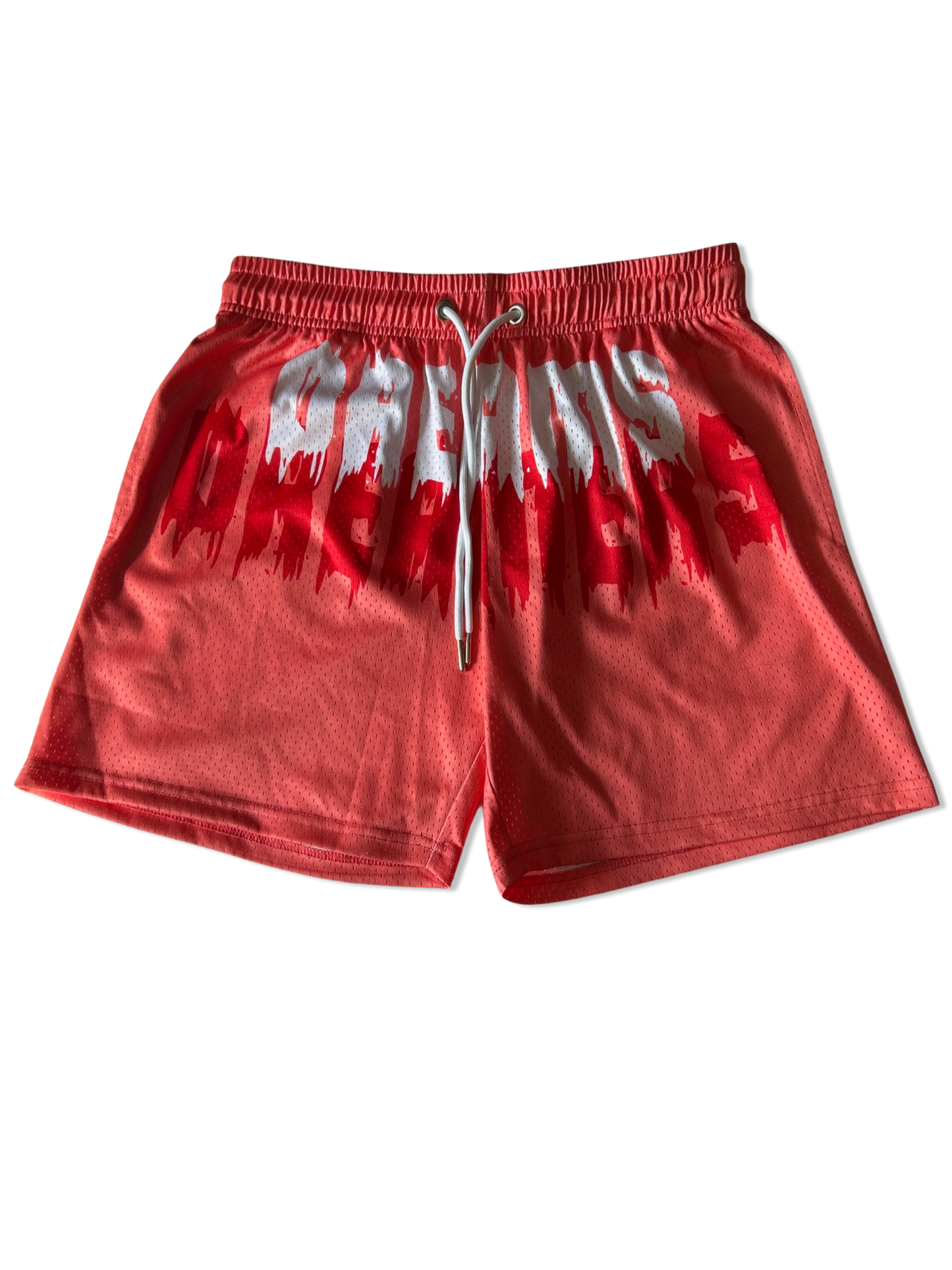 MESH SHORTS (Coral Orange)